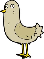 cartoon bird