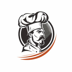 Chef Logo. Generative AI