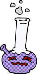 cartoon doodle bong