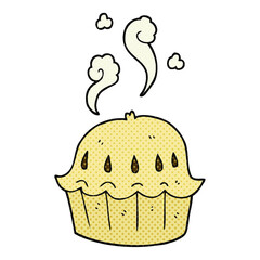 cartoon hot pie