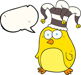 speech bubble cartoon funny bird