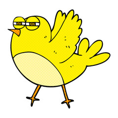 cartoon bird