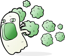 cartoon ghost