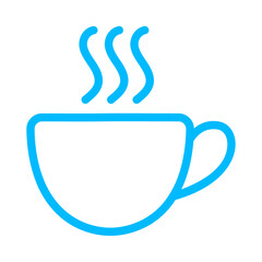 cup business icon with black outline style. business, vector, group, icon, set, symbol, people. Vector illustration