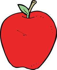 cartoon apple