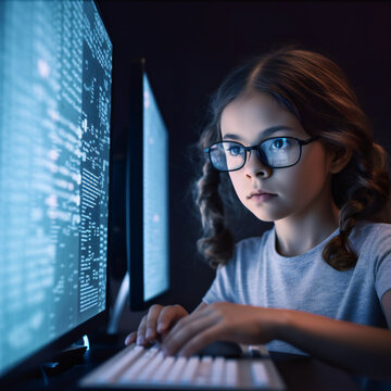 Exploring the Future: Kids and Artificial Intelligence Working Together Generative Ai digital art and artificial intelligence artwork