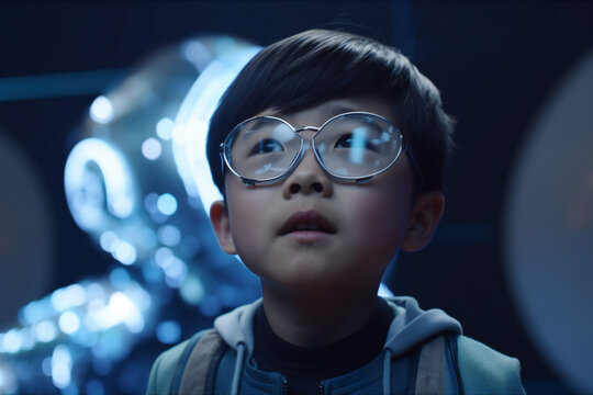 Exploring the Future: Kids and Artificial Intelligence Working Together Generative Ai digital art and artificial intelligence artwork