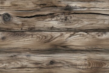 Plakat weathered wood texture, seamless pattern Generative AI