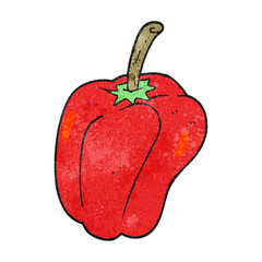 textured cartoon pepper