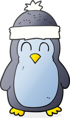 cartoon penguin