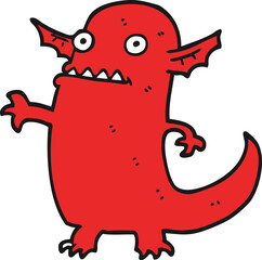 cartoon halloween monster