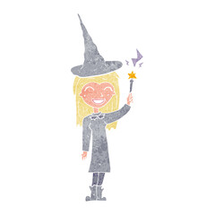 cartoon halloween witch