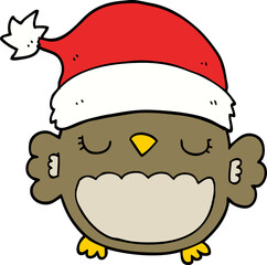 cute christmas owl