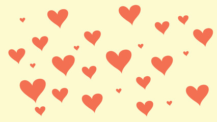 HEART Vector icon illustration Flat design