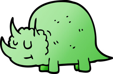 cartoon doodle prehistoric dinosaur