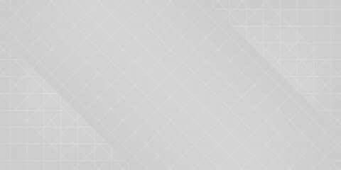 Modern White Grid Pattern Abstract Background. Vector Illustration