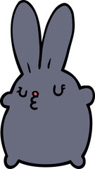 cute cartoon rabbit