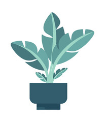 Green plants symbolize growth