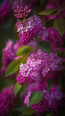 Flowers, purple, fresh, nice, flowers, on the sun