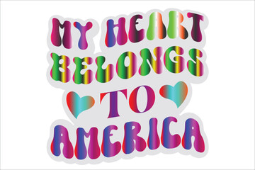 my heart belongs to america