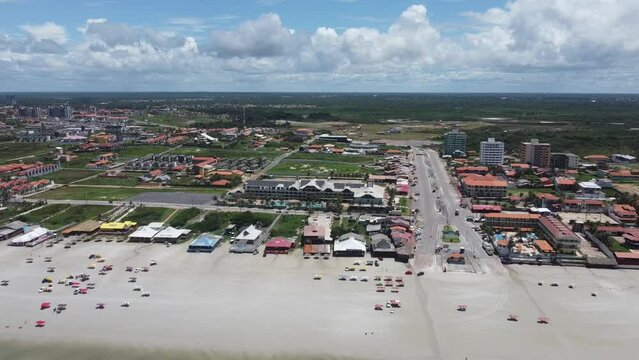 Salin&oacute;polis Atalaia Salinas Par&aacute; Praia Cidade Litoral Amazonia Ruas Estrada F&eacute;rias Feriado Viajar Viagem Paraense Salinopolis Para Paisagem Litoranea A&eacute;rea Drone &Ocirc;nibus Carro