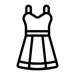 dress line icon