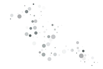 Silver glitter confetti, great design for any purpose. Party decor.