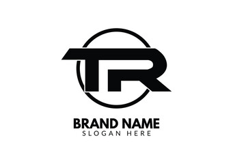 TR Logo Gym Vector Design