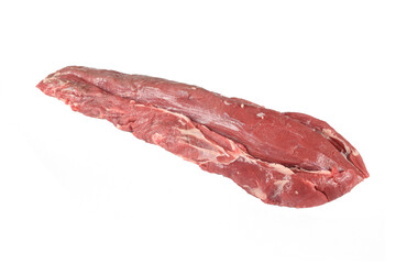Corte de Carne de Res tipo Cabreria sobre fondo blanco