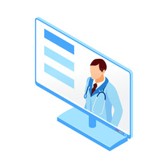 Online Doctor Icon