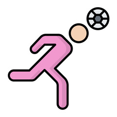 Header Line Color Icon