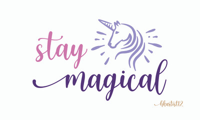 stay magical SVG.