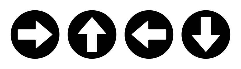 Arrow icon set. Arrow collection. Simple arrow set. Vector illustration