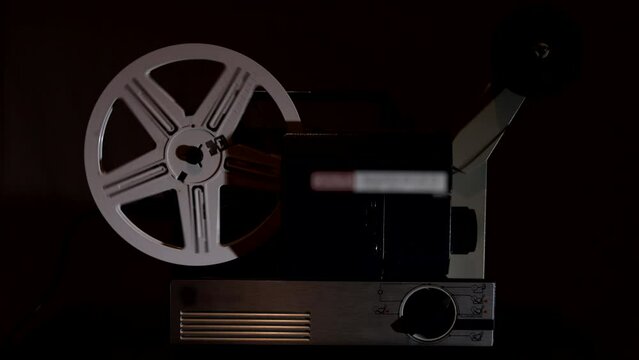 Old projector for Super8 and 8mm films.
