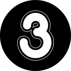 Obraz premium number