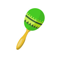 maracas - vector illustration	