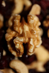 Mix of dry fruits nuts and berries stock photo close up background eating healthily super foods big size high quality instant prints