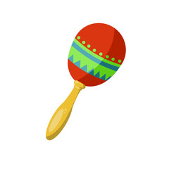 maracas - vector illustration