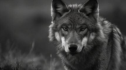Fototapeta premium Portrait of a wolf