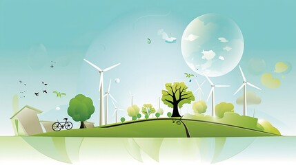 Green City: Empowering Sustainable Development through Renewable Energy and Green Business