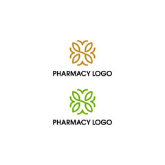 pharmacy  logo design vector illustration