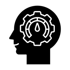 Personal Efficiency Glyph Icon