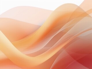 Fototapeta premium abstract colourful neutral background with pink and orange waves