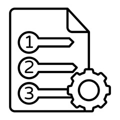 Priority Outline Icon