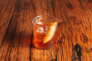 Glass of orange juice