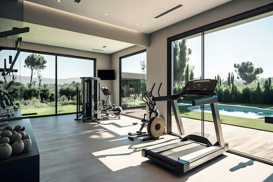 Luxury Home Gym Images – Browse 7,166 Stock Photos, Vectors, and Video