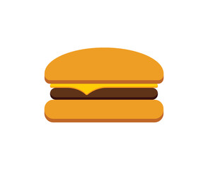 classic cheeseburger icon 16 - obrazy, fototapety, plakaty