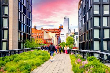 High Line Park, New York City, USA 