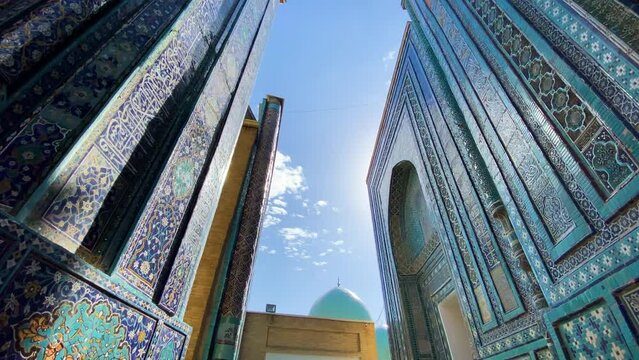Shahi zinda necropolis, Samarkand, Uzbekistan