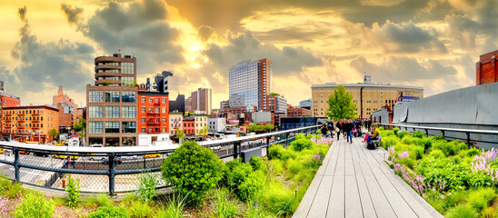 High Line Park, New York City, USA 
